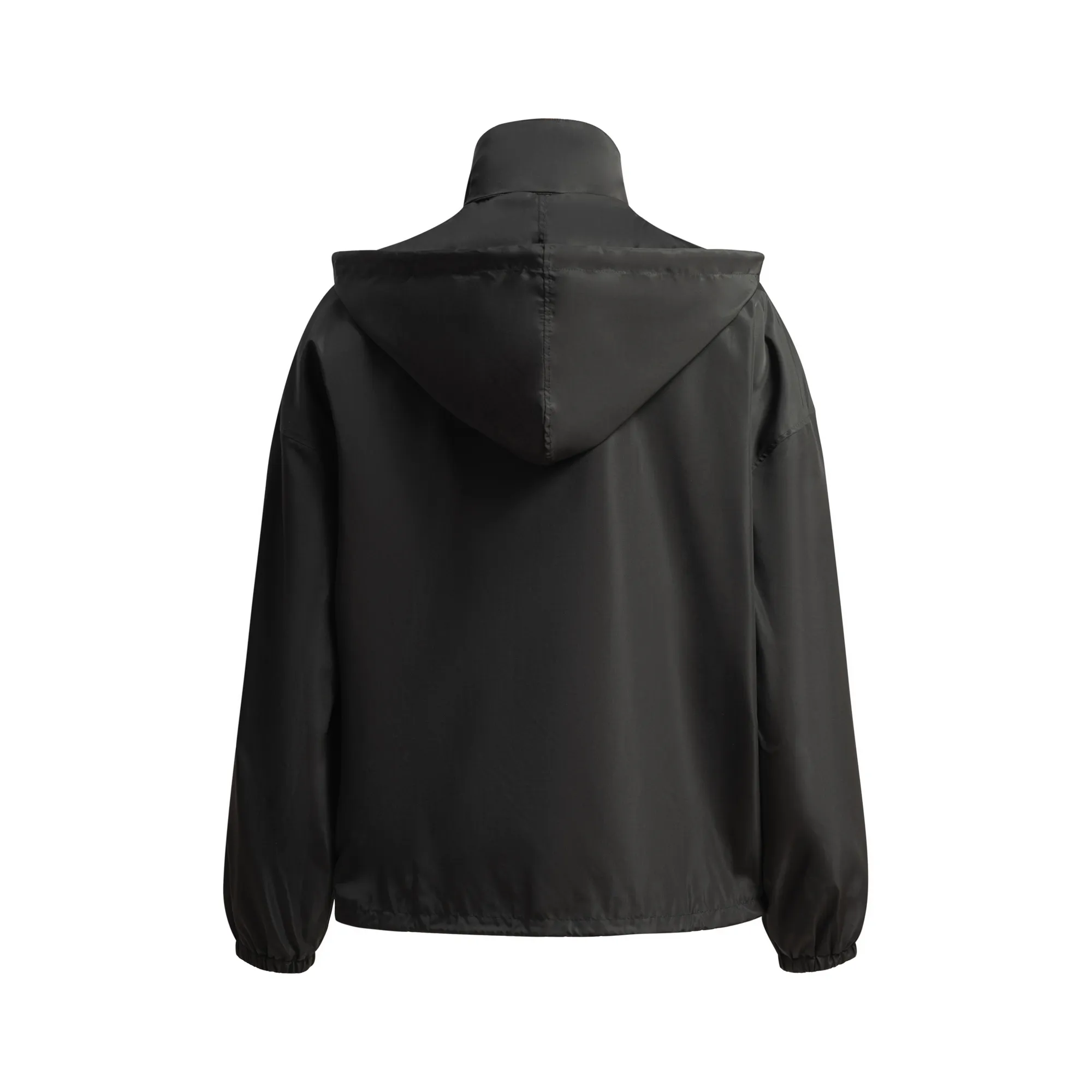 P550 SAINT LAURENT printed hooded jacket Fabric selection: 100% polyester fiber is used to create a tough protective outer layer. It is known for its excellent tear resistance and wear resistance. It can quickly return to flatness during wearing and maintain the crisp and stylish appearance of the clothing for a long time. At the same time, it is not easy to deform after long-term washing, ensuring dimensional stability.  Lining selection: 58% cupro + 42% cotton blend. Cupro ammonia fiber is known as "breathing rayon". Its surface is smooth and soft, and it feels as smooth as silk, cold and silky. The addition of cotton provides natural skin-friendliness. The combination of the two gives the lining a top-notch skin-friendly experience.  Process: The letters are firmly attached to the chest through heat pressing to form a washable and friction-resistant SAINT LAURENT logo print.   Stand collar and dropped shoulders, with round rib drawstring hem.  Accessories: One-to-one customized zipper puller, one-to-one customized collar label, etc. SIZE: 46 48 50 52
